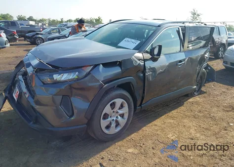 2019 Toyota Rav4 Le from USA, damaged, VIN JTMF1RFV2KD007591